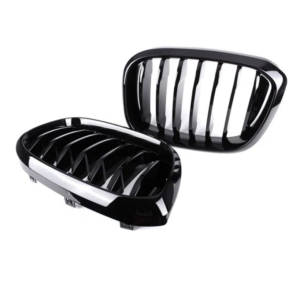 BMW Single Line Front Replacement Kidney Grilles G01 X3 2018-2021 G02 2019-2021